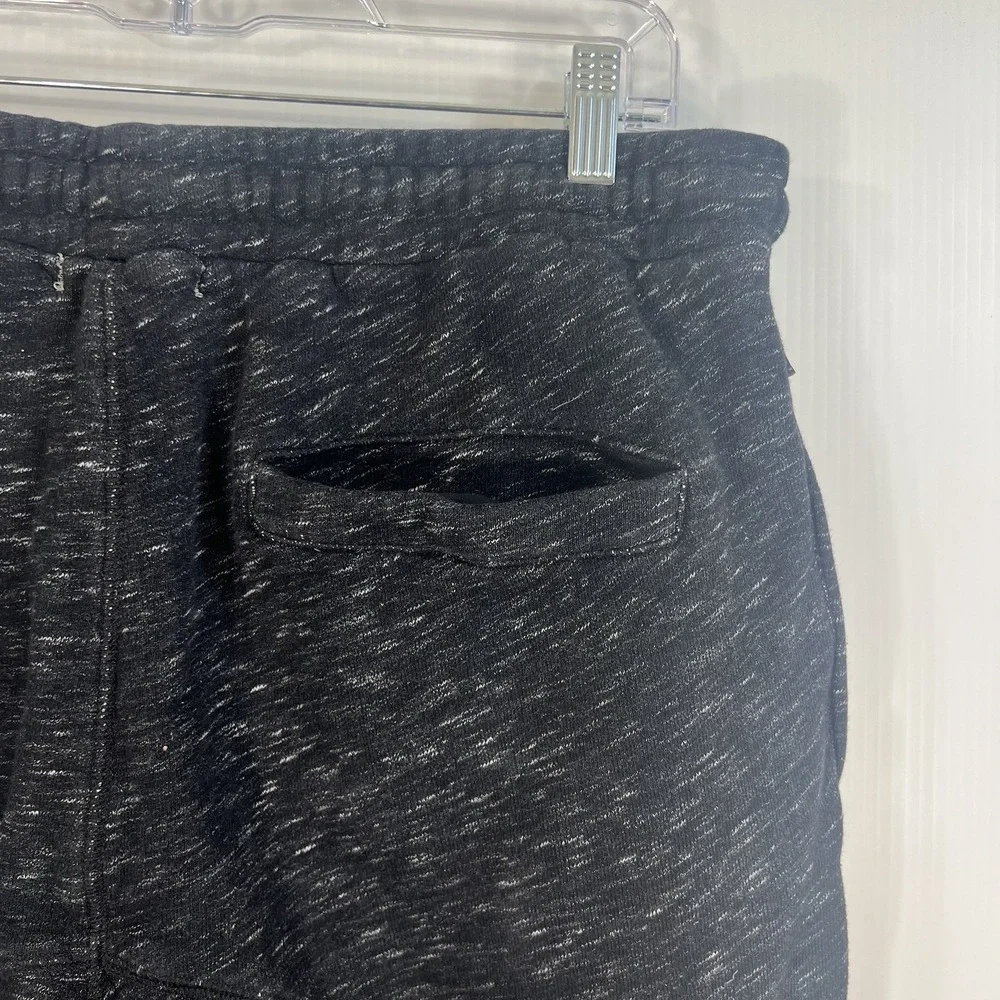 Alex Mill Jogger Sweatpants Men's Sz XL Black Tapered Slim Melange Cotton Jersey - Picture 6 of 13